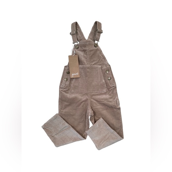 Goumi NWT Size 4T-5T Corduroy Overalls - Picture 1 of 9